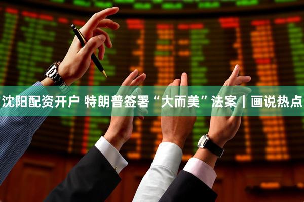 沈阳配资开户 特朗普签署“大而美”法案｜画说热点